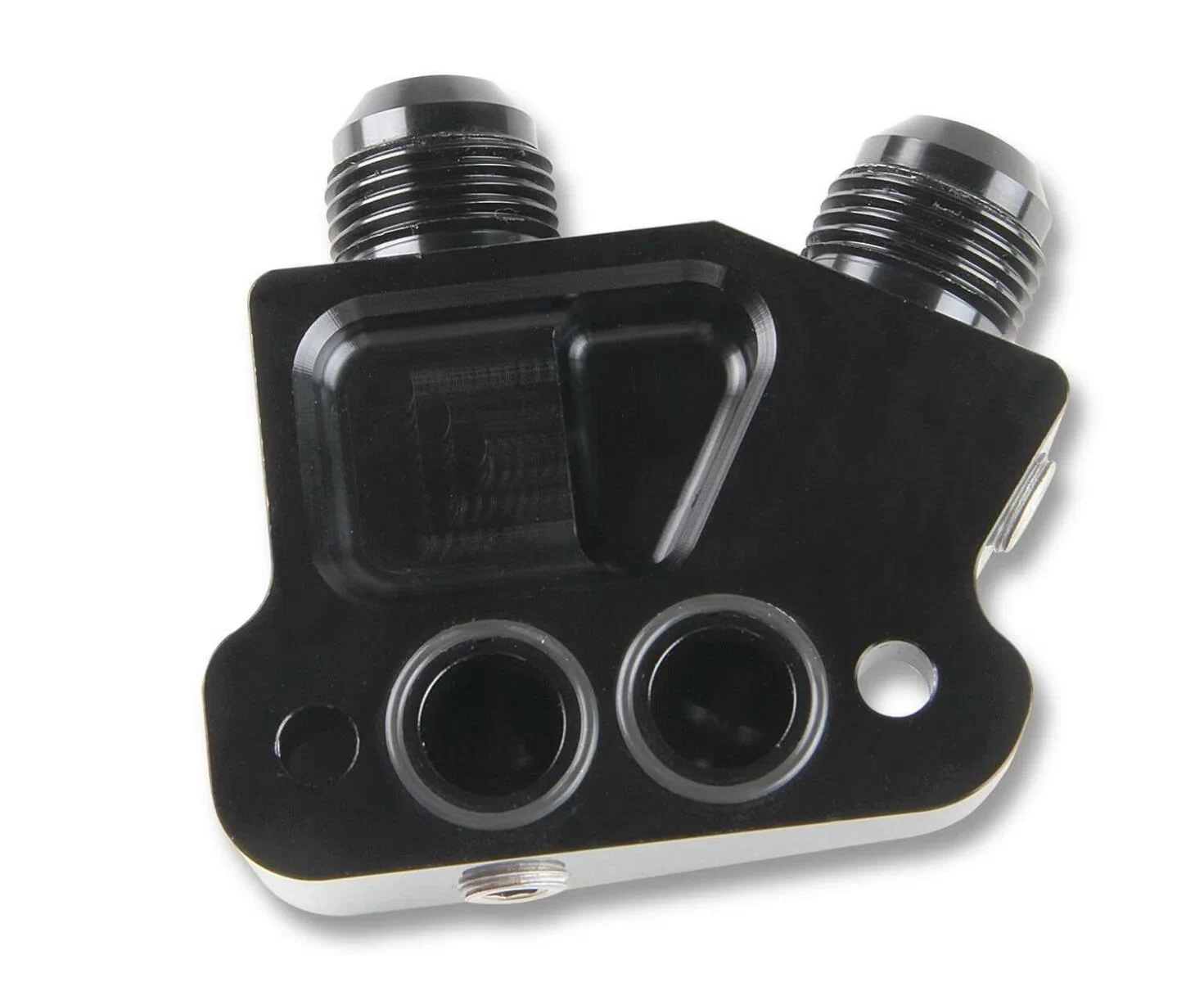Earls LS Side Mount Oil Cooler Adapter - LS0012ERL